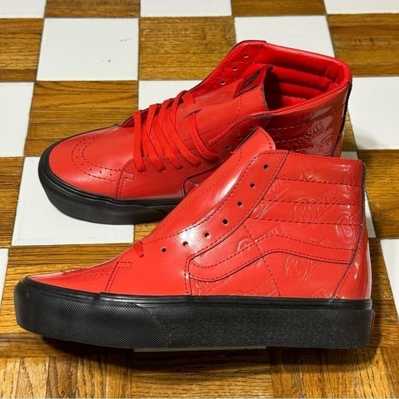 Vans Sk8-Hi Platform 2 David Bowie Ziggy Stardust Sneaker Size 6 Women - Picture 5 of 11